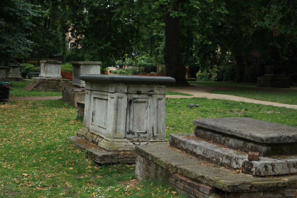 St. George's Garden graves