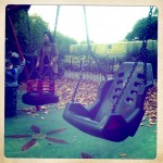 Finsbury Park, playground swing
