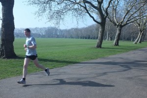 Victoria Park runner